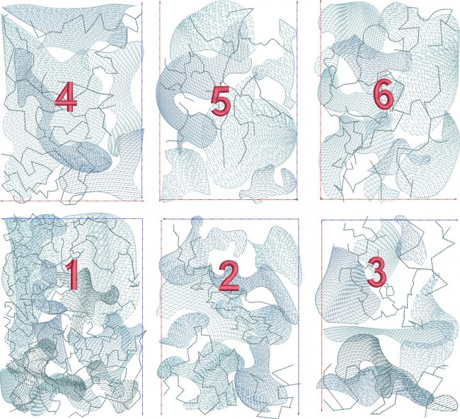 BFC1587 Backgrounds - Etched Stones