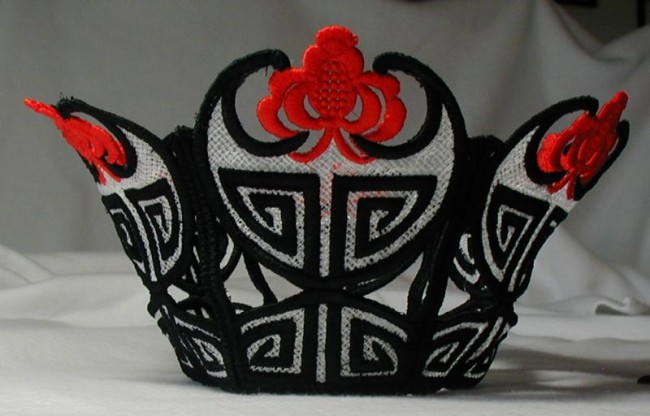 BFC0187 Lace Bowl - Oriental Fantasy