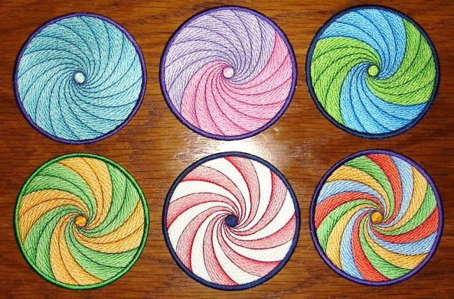 CCQ0199 - Kaleidoscope Coasters and Ornaments