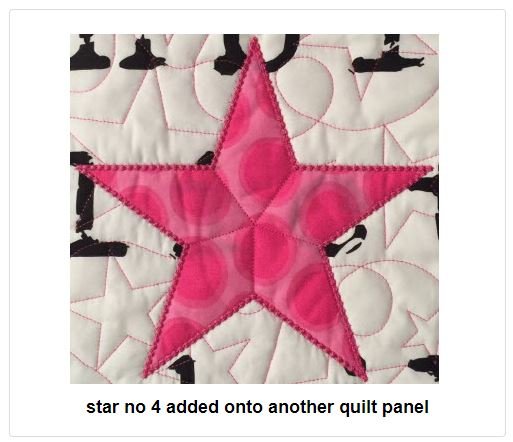 CCQ5011 - Stars Applique Set 3
