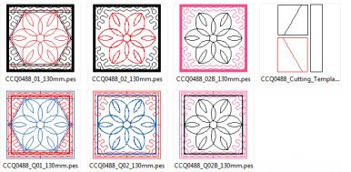CCQ0488 - Hexie in a Square