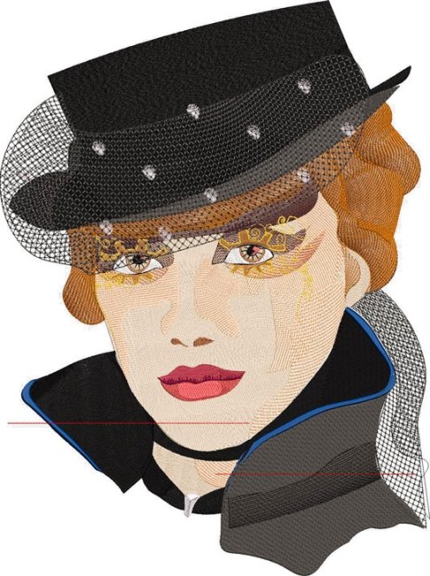 BFC1746 Definitely Steampunk Lady