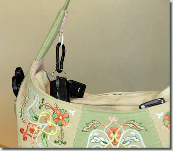 BFC0877 Convertible Handbag Series B Brocaded Hobo