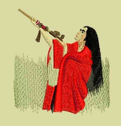 BFC0135  Native American Women  From the Plains of North Dakota