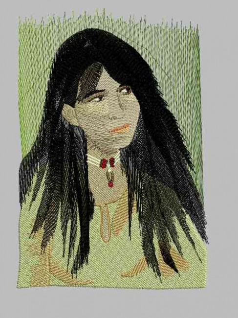 BFC0135  Native American Women  From the Plains of North Dakota