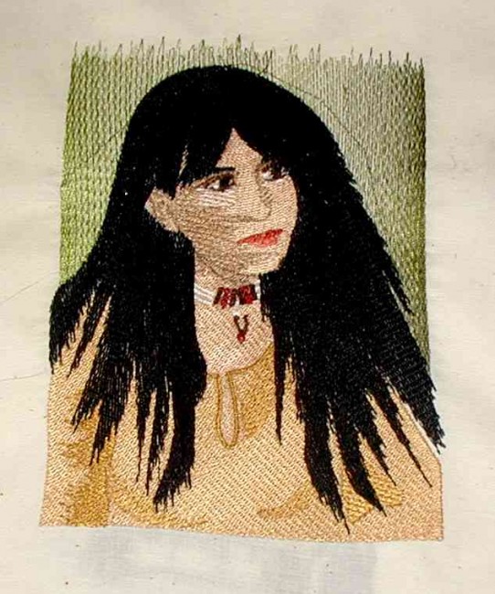 BFC0135  Native American Women  From the Plains of North Dakota