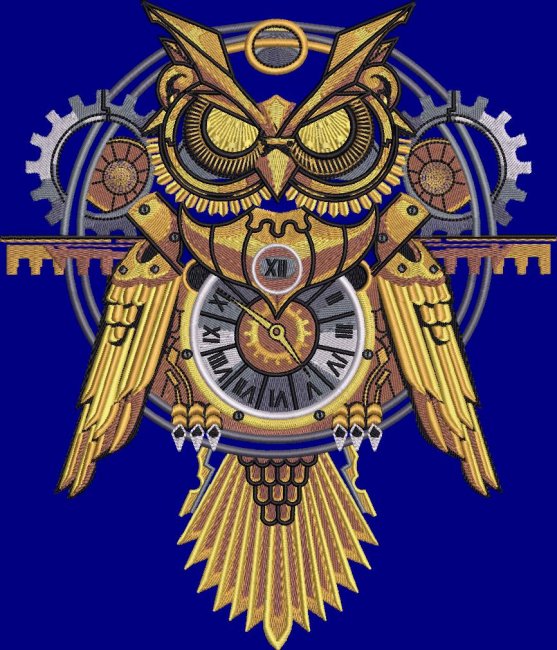 BFC1872 Noble Steampunk Owl