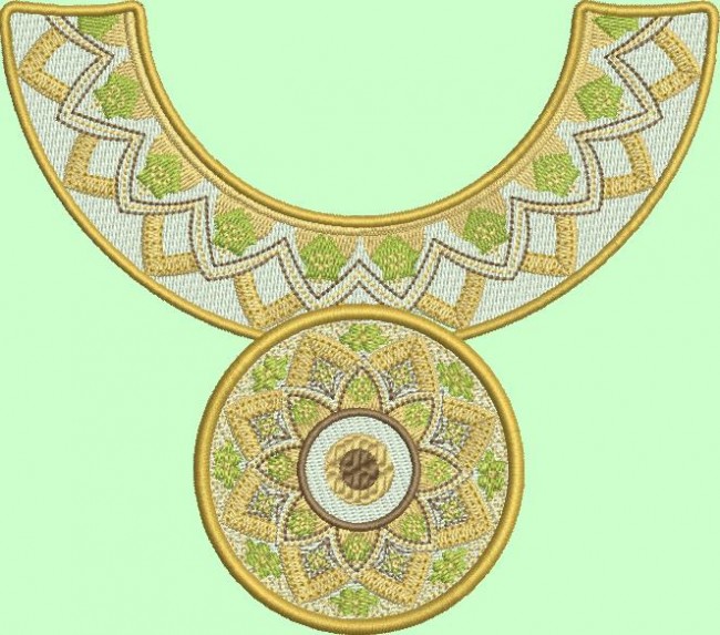 BFC1677 Dramatic Necklace Set