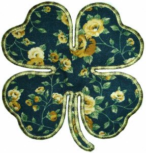 CCQ0135 - 4 Leaf Clover Ornament