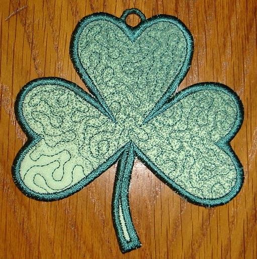 CCQ0136 - Shamrock Ornament