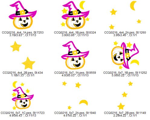 CCQ0216 - Halloween Fun - Two Sizes