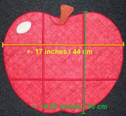CCQ0239 - Apple Placemat