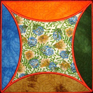 CCQ0249 - Orange Peel 2 Squares