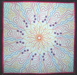 CCQ0251 - Rainbow Ripples - 8 squares