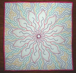 CCQ0251 - Rainbow Ripples - 8 squares