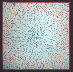 CCQ0251 - Rainbow Ripples - 8 squares