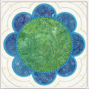 CCQ0358 - Applique Flower Power