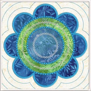 CCQ0358 - Applique Flower Power