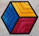 CCQ0373 - HOME 6 Tumbling Hexagon