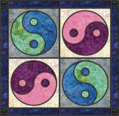 CCQ0419 -Yin Yang Quilt