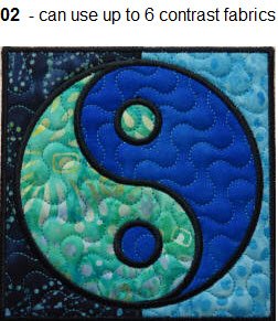 CCQ0419 -Yin Yang Quilt