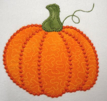 CCQ0433 - Applique Pumpkin 6 Sizes