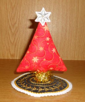CCQ0441- 3D Tree Ornaments - 4x4