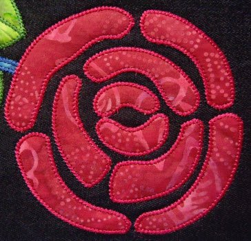 CCQ0466 - Applique Rose