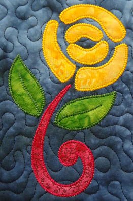CCQ0466 - Applique Rose