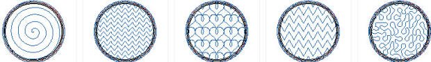 CCQ0472 - Circle Mug Rugs Doilies