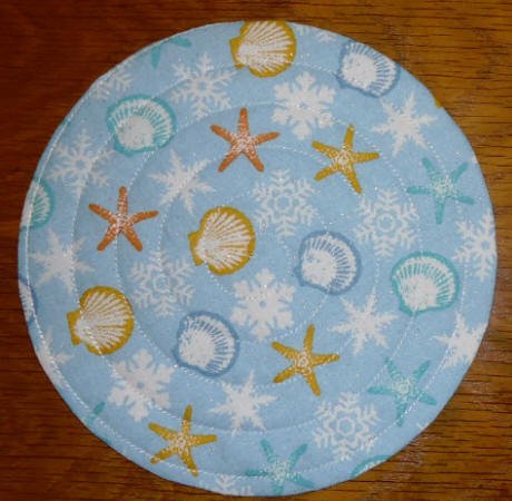 CCQ0472 - Circle Mug Rugs Doilies
