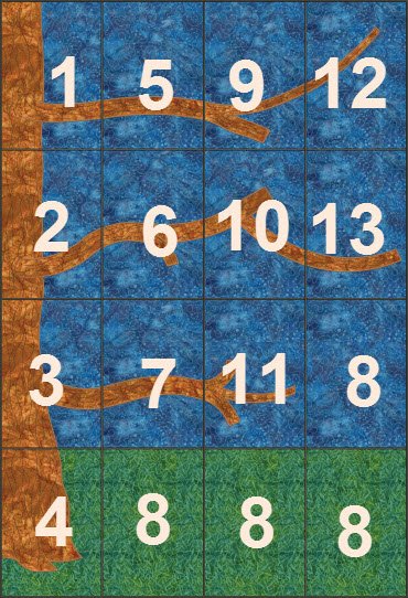 CCQ0477 - Applique Tree Quilt