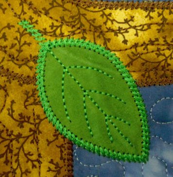 CCQ0478-Applique Leaves