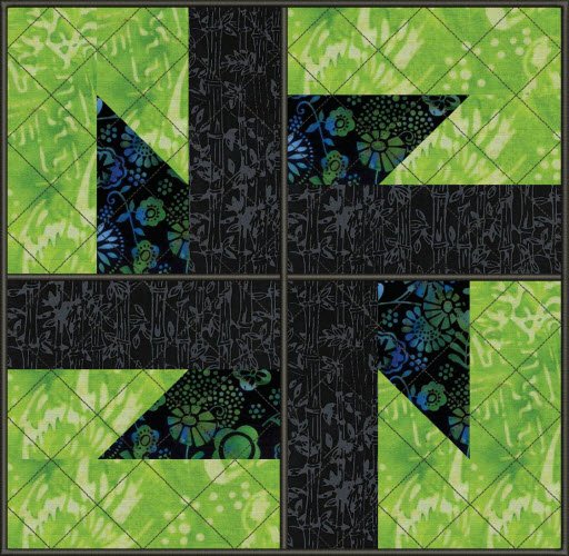 CCQ0480 - Buzz Saw Quilt