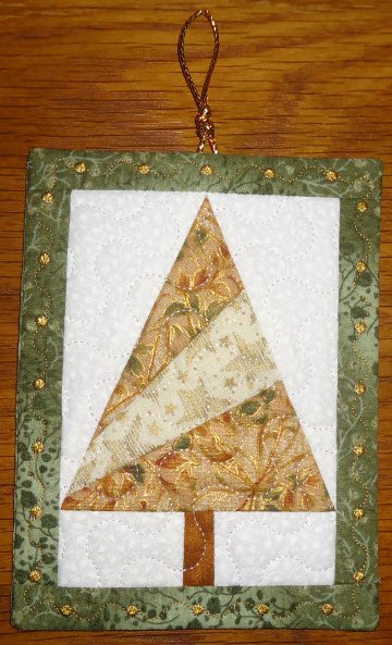 CCQ0522 - Patchwork Tree Coasters Ornaments