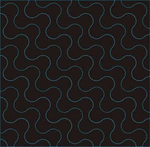 CCQ0540 - Squares - Quilting  for Large hoops