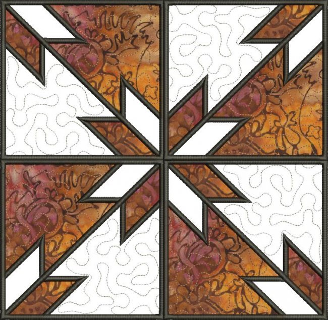 CCQ0548 - Hunters Star Quilt