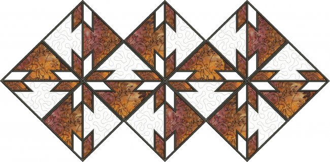 CCQ0548 - Hunters Star Quilt