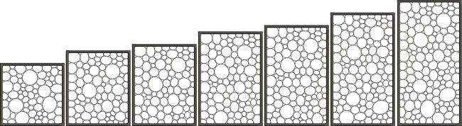 CCQ0579 - Pebble Quilting Sashing - 7 panels