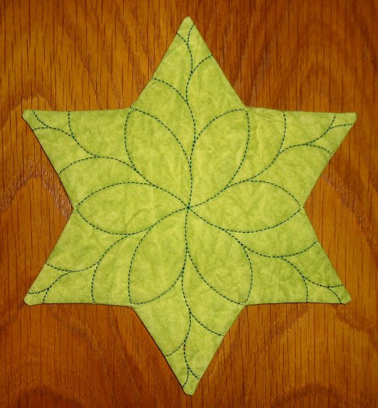 CCQ0582 - Star Mug Rug