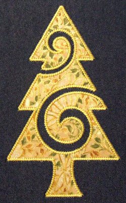 CCQ0587 - Applique Trees