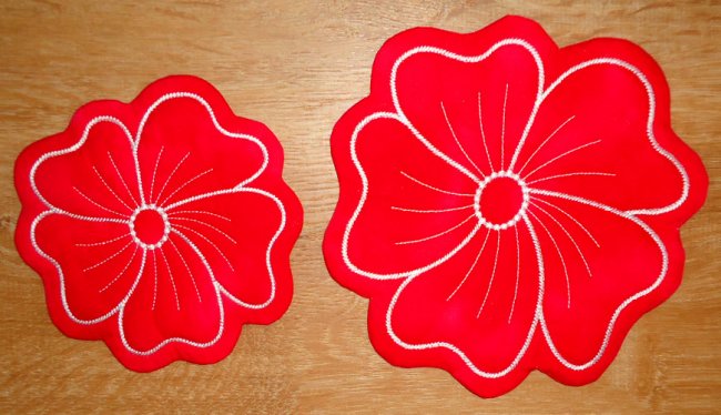 CCQ0593 - Flower Mug Rug