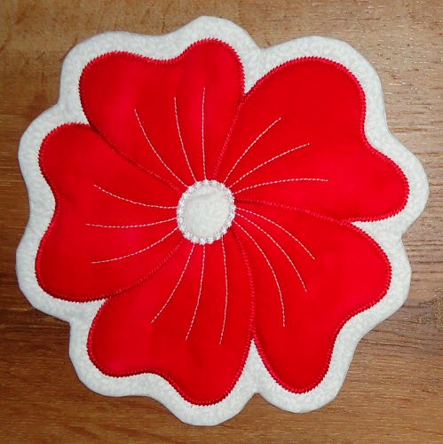 CCQ0593 - Flower Mug Rug