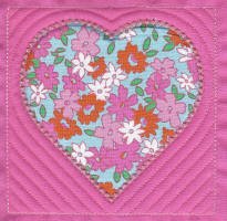 CCQ0596 - Heart Quilt