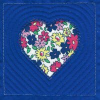 CCQ0596 - Heart Quilt