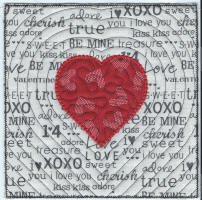 CCQ0596 - Heart Quilt