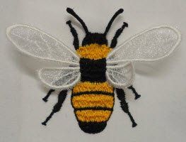 CCQ0606 - 3D Bee - Two Sizes