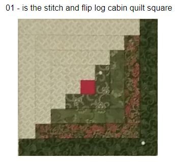 CCQ0621 - QI Log Cabin Square