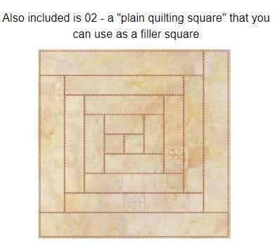 CCQ0621 - QI Log Cabin Square
