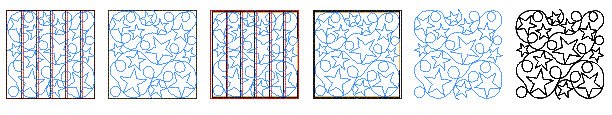 CCQ5024 - Stars and Stripes Squares